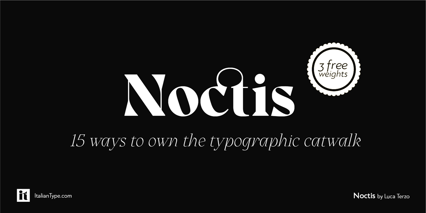 Przykład czcionki Noctis